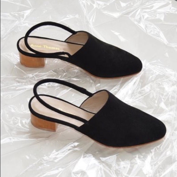 DONATED Anne Thomas | Williamsburg Slingback Mule 37 - Picture 6 of 16